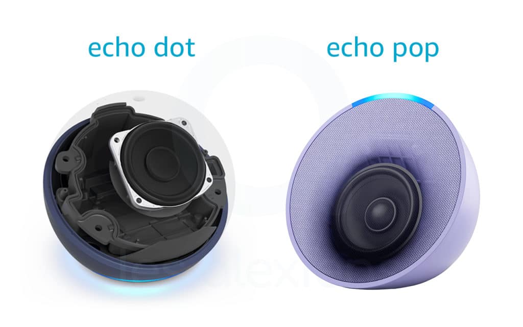 Qualité de son de Echo Pop par rapport à Echo Dot 5