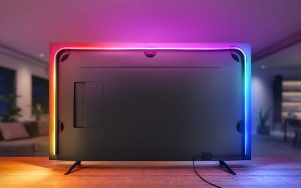 Système Philips Hue Play avec HDMI Sync Box et ruban LED Gradient