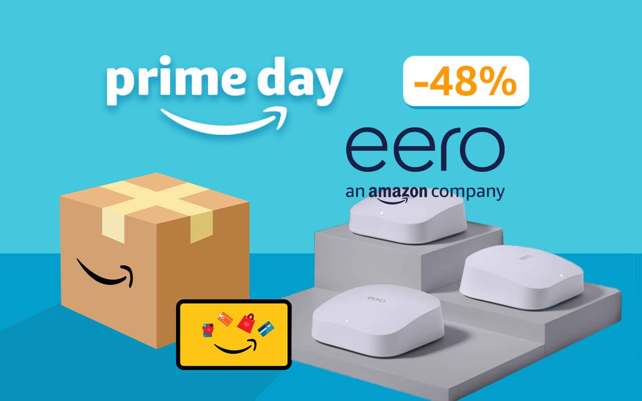 Les routeurs Wi-Fi Mesh Amazon eero jusqu'à -48% pour Prime Day