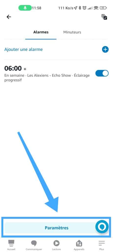 Echo Show 5 propose un effet lever du soleil pour un réveil en douceur