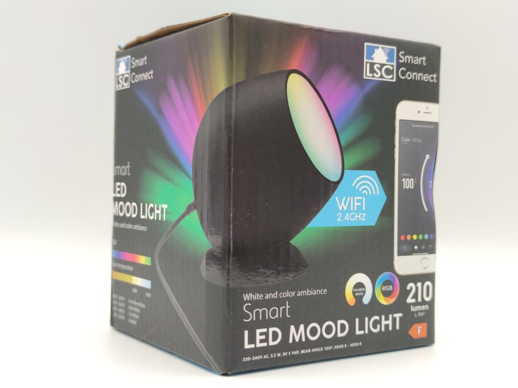 Un visuel simple et sobre de la LSC Smart Connect Led MOOD LIGHT