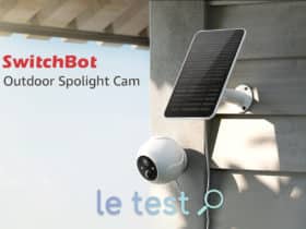 Notre avis complet sur SwitchBot Outdoor Spotlight Cam