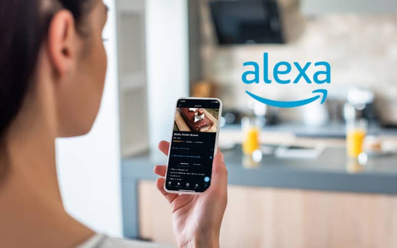 Amazon lance une bibliothèque de recettes de cuisine dans l'application Alexa