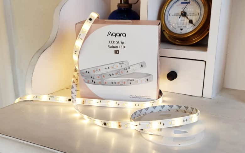 Aqara lance son premier ruban LED compatible Matter