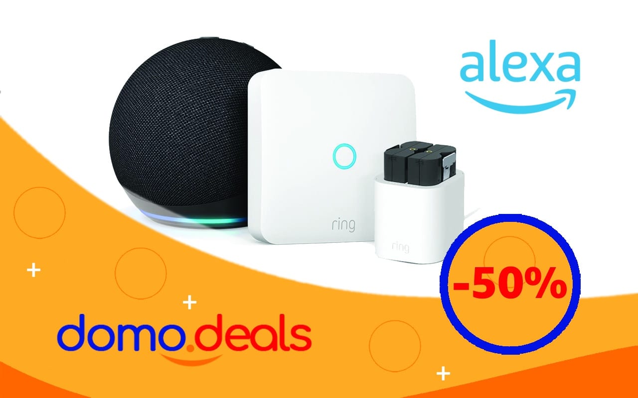 Flash Ring Intercom + Batterie + Echo Dot 5 à -50% – Les Alexiens