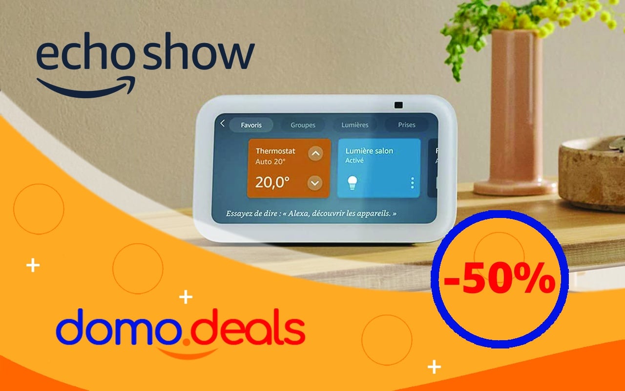 Le nouvel Echo Show 5 de 2023 est à -50% sur Amazon