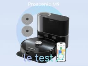 Notre avis sur le robot aspirateur laveur M9 de Proscenic