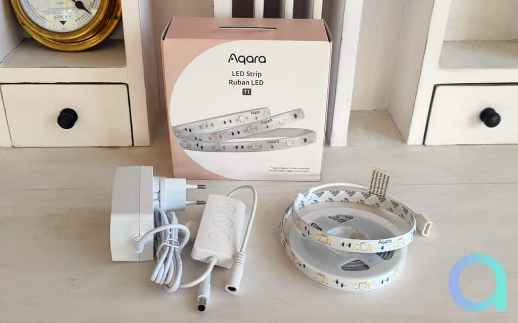 Unboxing du ruban lumineux Aqara LED Strip T1