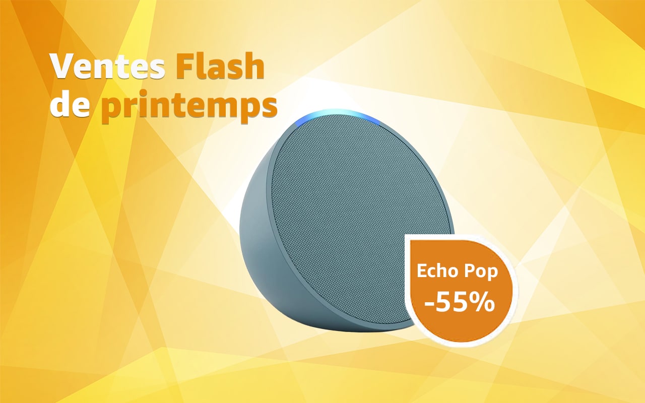 Amazon brade son enceinte Echo Pop avec Alexa