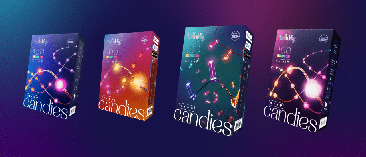 Guirlande lumineuse connectée Candies Candles - Twinkly