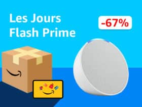 A l'occasion des Jours Flash Prime, Amazon propose Echo Pop à -67%