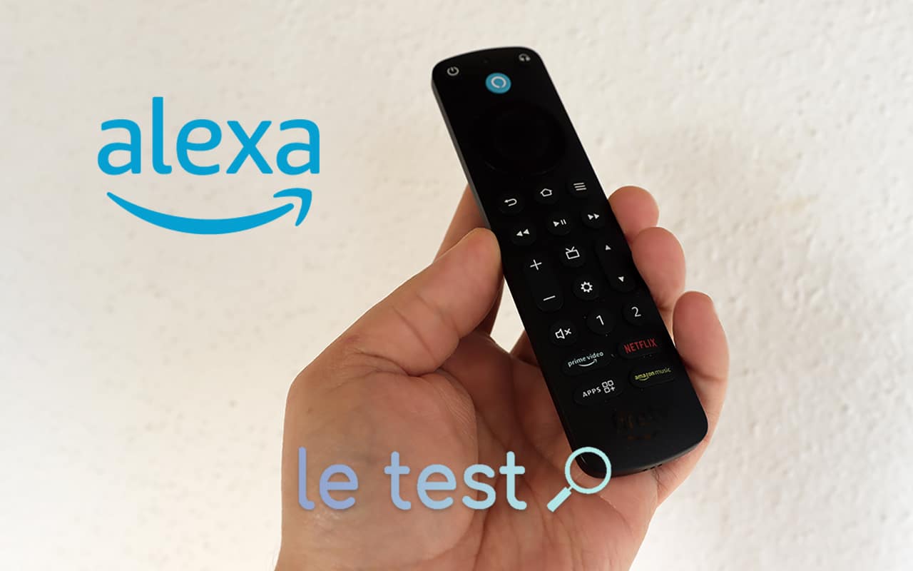 Télécommande Fire TV Stick 4K avec télécommande vocale Alexa Pro