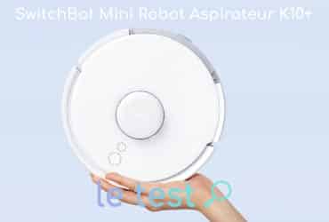 Notre avis sur le mini robot aspirateur K10+ de SwitchBot