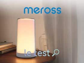 Notre avis sur la lampe de cevet connectée Meross MSL430 compatible HomeKit, Alexa et Google Home