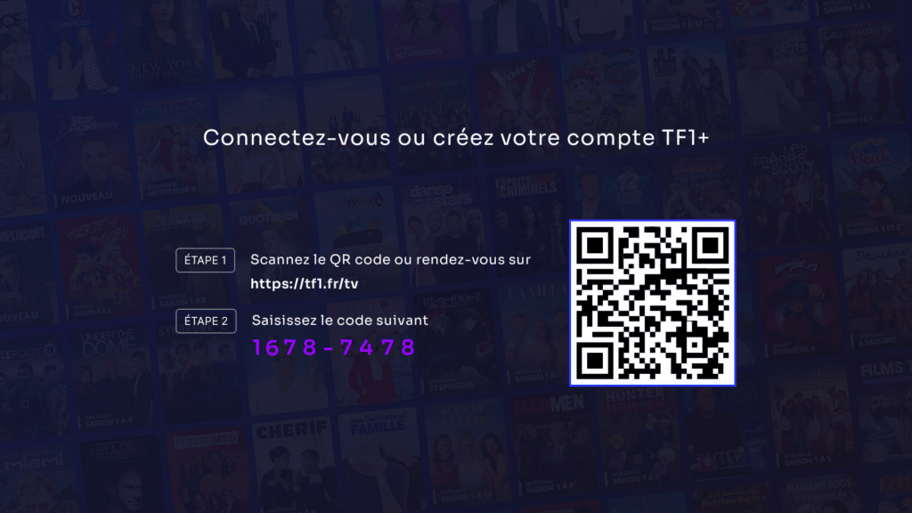 Validez le code sur le site de TF1