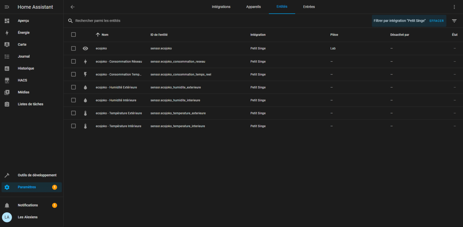 Comment intégrer Ecojoko sur Home Assistant pour suivre sa consommation électrique avec Linky