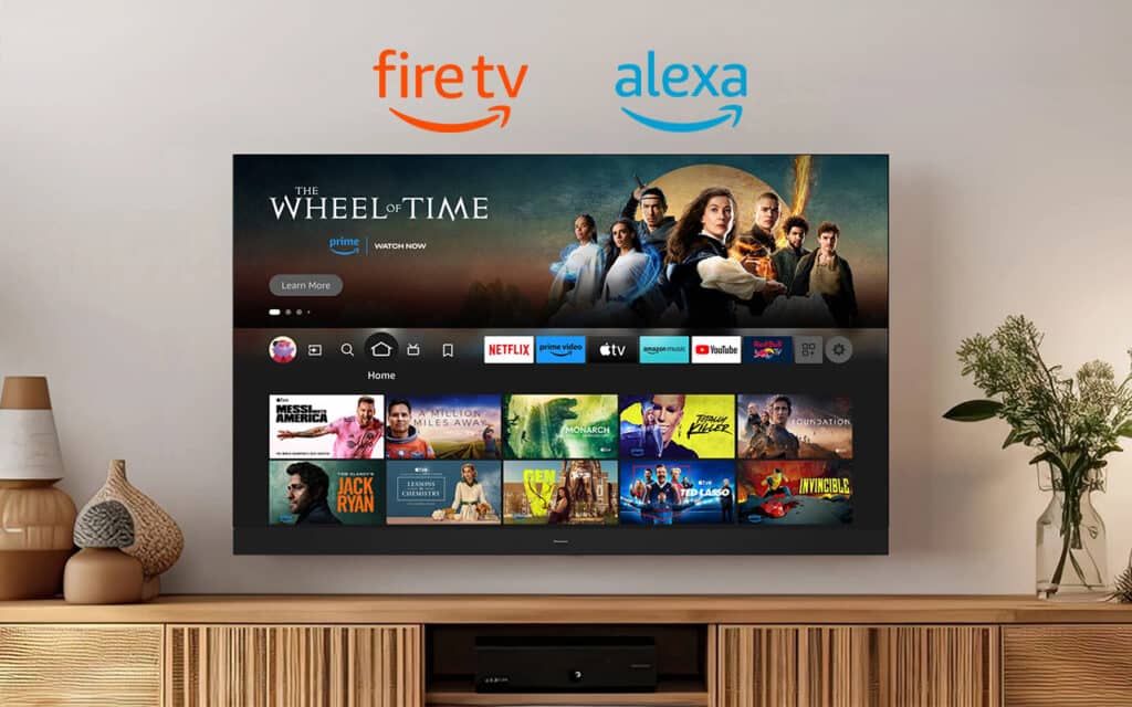 Les Panasonic OLED Z95A et Z93A intègrent Fire TV et Alexa