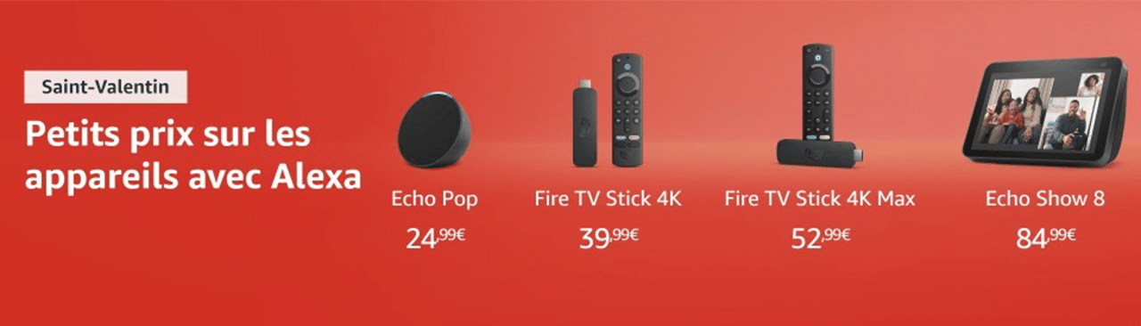 Echo et Fire TV en soldes : jusqu'à -50% sur les appareils Alexa ! –  Les Alexiens