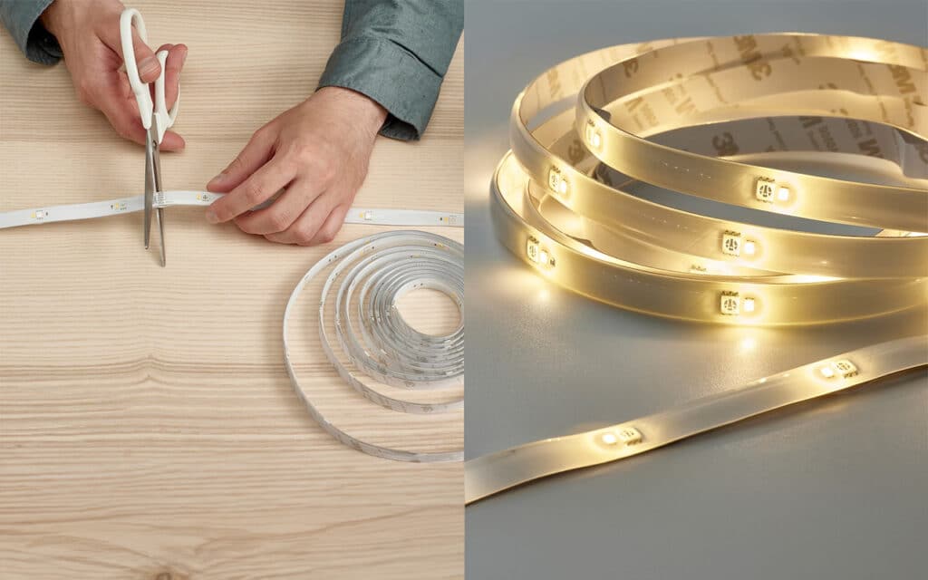 Couper bande LED Ikea Ormanäs