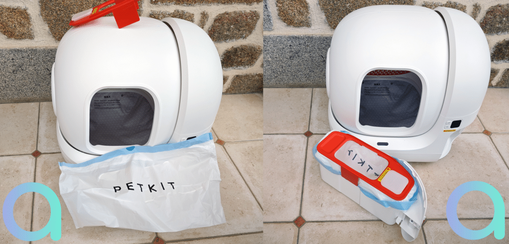 Petikit propose des sacs poubelle adaptés à son bac récupérateur pour la Pura Max