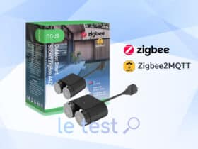 Notre avis sur la prise double d'extérieur de Nous compatible Tuya et ZigBee