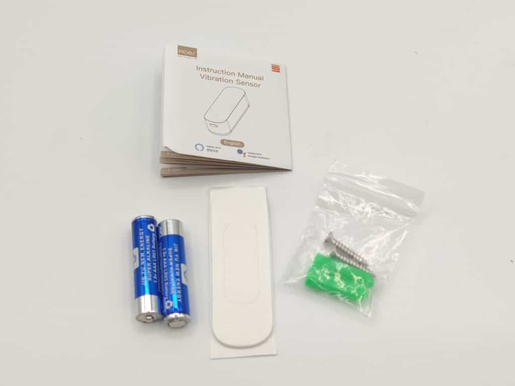Les accessoires du capteur de vibration Moes