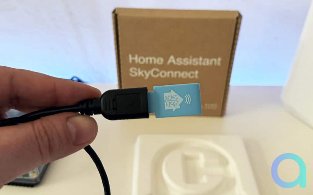 Brancher SkyConnect à son câble d'extension