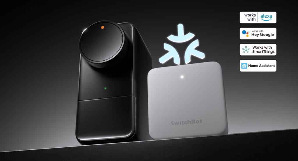 Nouvelle SwitchBot Lock Pro compatible Matter, Alexa, Google Home et SIri