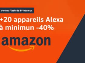 Sélection d'appareils domotiques Alexa avec minimum 40% de remise