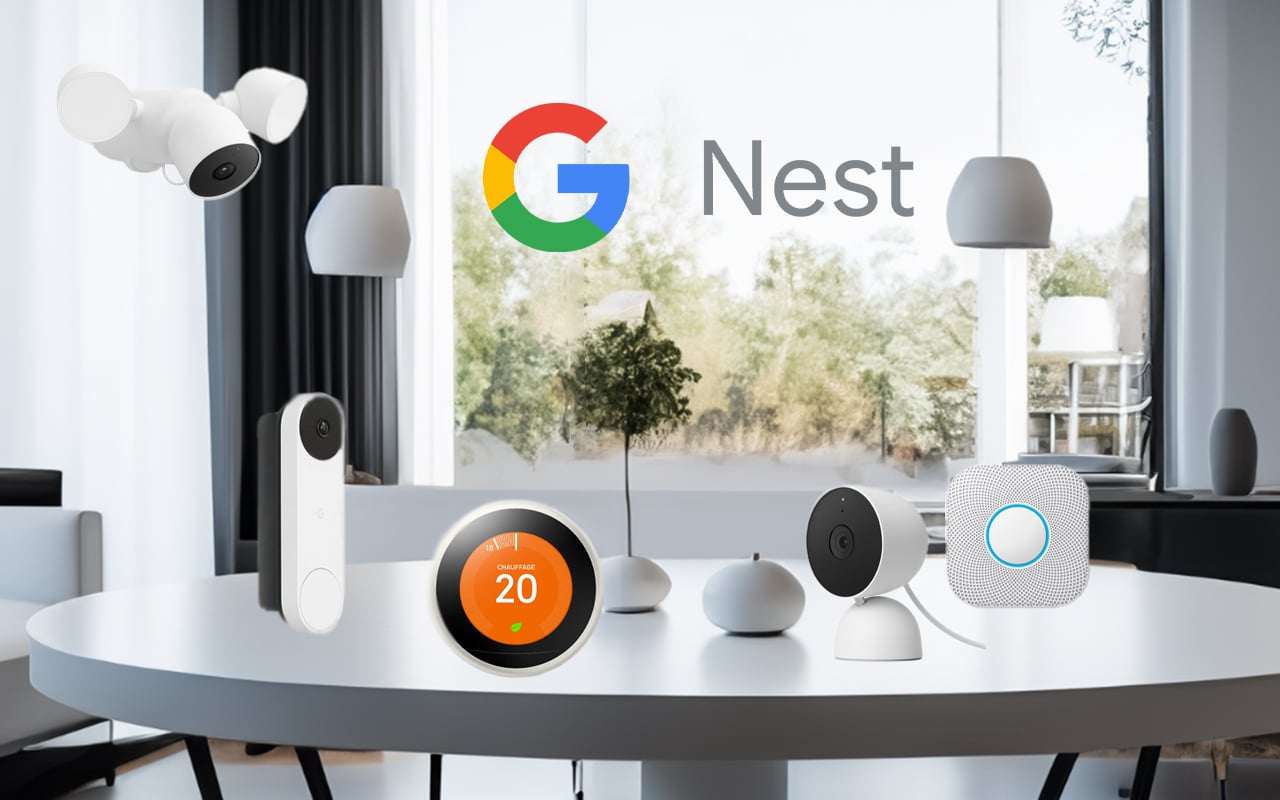 Google Nest thermostats, détecteurs et caméras jusqu'à 30 Les