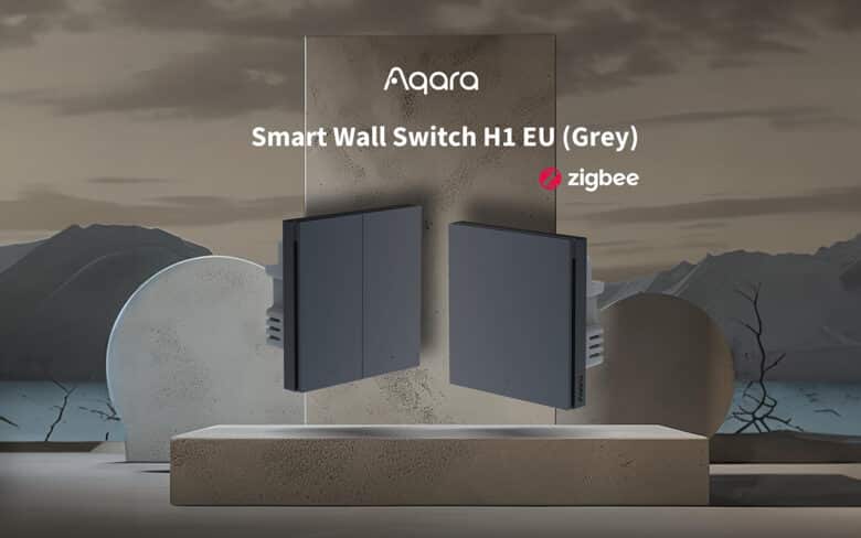 Aqara annonce la disponibilité en gris de son interrupteur Aqara H1 EU