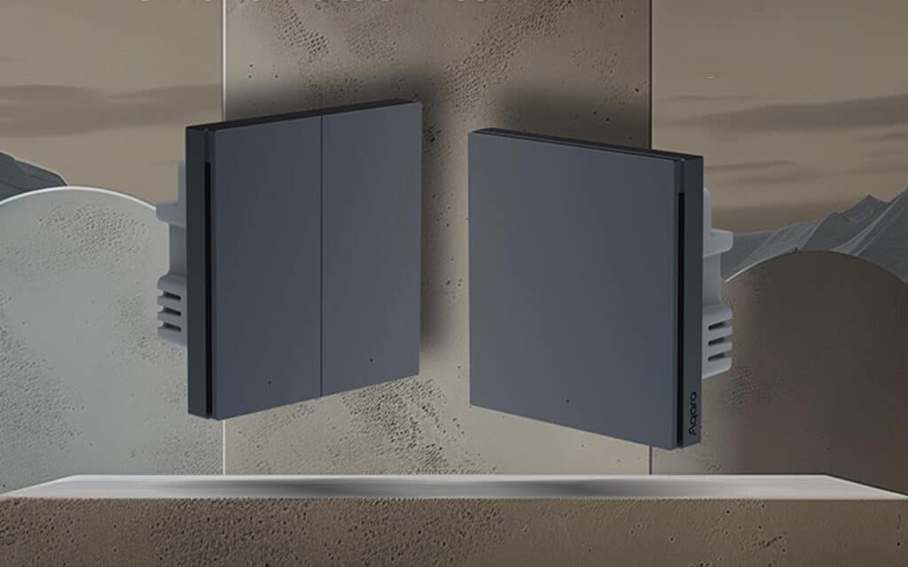 Aqara dévoile un nouvelle couleur grise pour son interrupteur ZigBee
