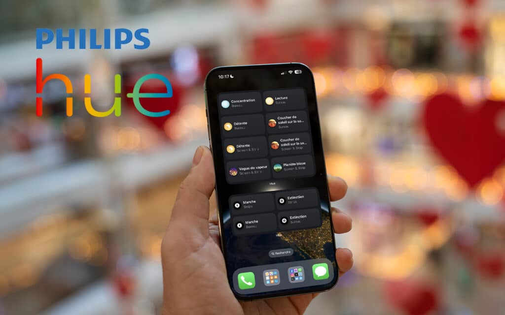 Philips Hue ajoute des widgets à son application iOS