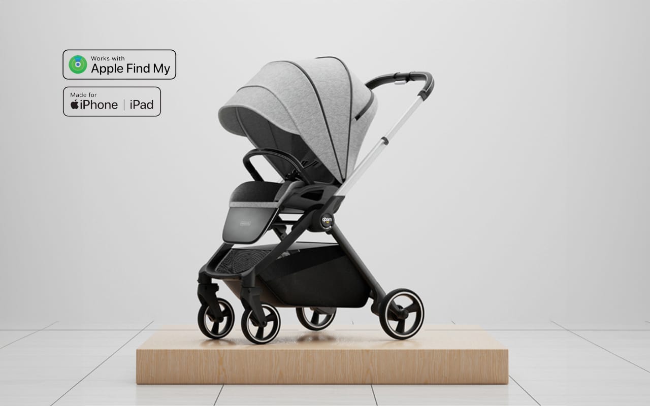 Xiaomi propose une poussette connectée avec puce Apple U1 en Chine