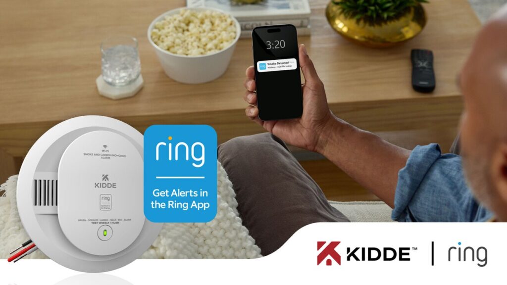 Amazon présente un détecteur de fumée et CO compatible Ring au CES 2025