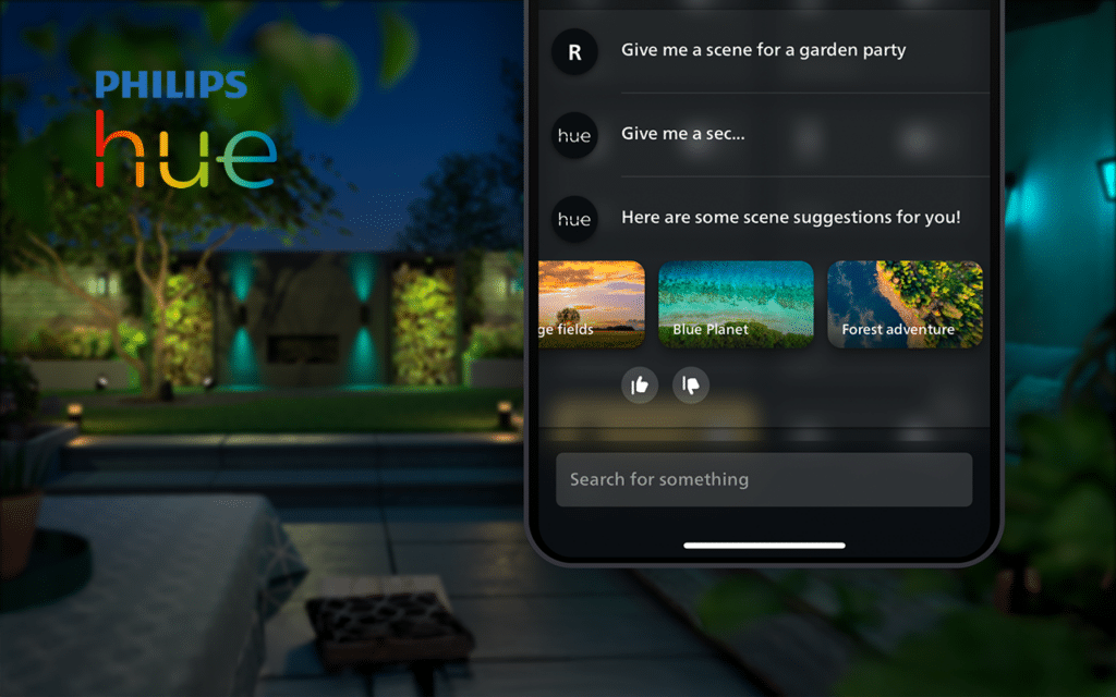 Philips Hue annonce de l'IA dans son application et quelques autres nouveautés pour la sécurité