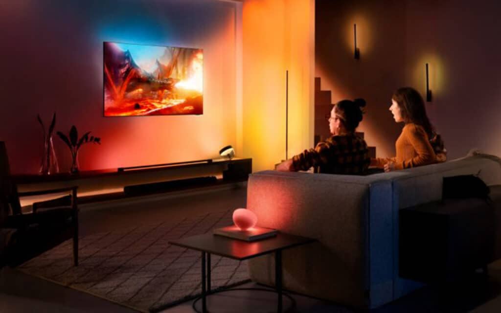 Téléviseurs LG et Philips Hue : Une Immersion Totale Sans Boîtier Supplémentaire