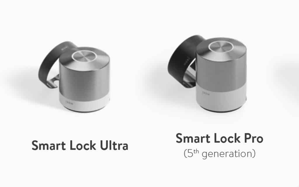 La Nuki Smart Lock Pro fait 12 mm de plus que la Smart Lock Ultra