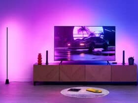 WiZ annonce le lancement mondial du boîtier de synchronisation HDMI avec rétroéclairage TV, qui permet de profiter plus facilement que jamais d'une expérience immersive en matière de films, de sports et de jeux.