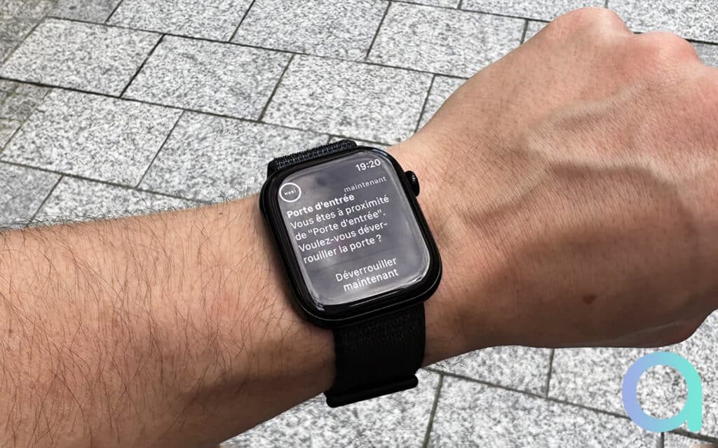 Utilisation de la Nuki Smart Lock Pro sur Apple Watch Series 10