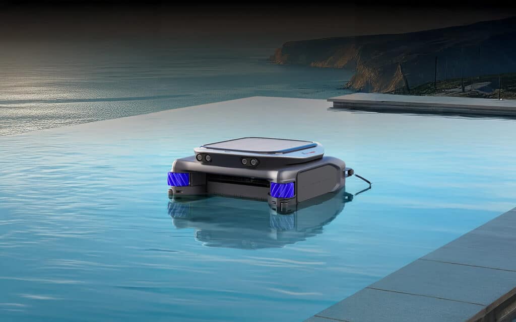 Découvrez le Dreame J1, le robot skimmer solaire qui simplifie l'entretien de votre piscine tout en étant éco-responsable.