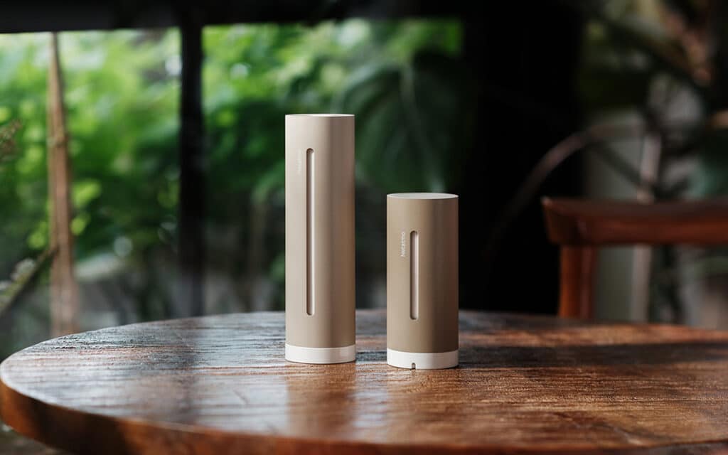 Design intemporel, nouvelles données sur le soleil et les pollens… mais pas d’évolution matérielle pour la Station Météo Netatmo ORIGINAL.