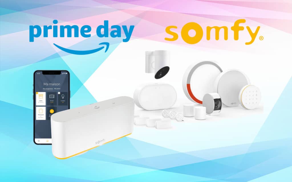 Durant le Prime Day, plusieurs produits Somfy sont proposés avec des remises significatives.