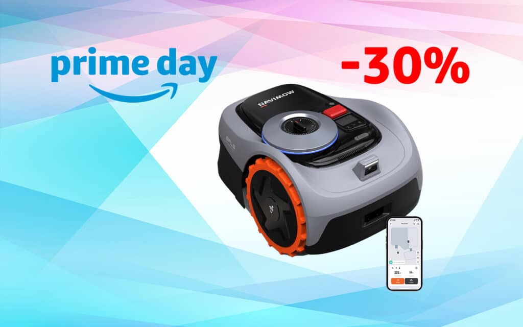 Le robot tondeuse sans fil Navimow i105e passe à 699 € (-30 %) pour les PrimeDay !