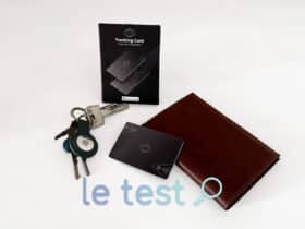 Découvrez la carte de localisation Éternel, un tracker élégant pour éviter de perdre vos objets importants comme votre portefeuille