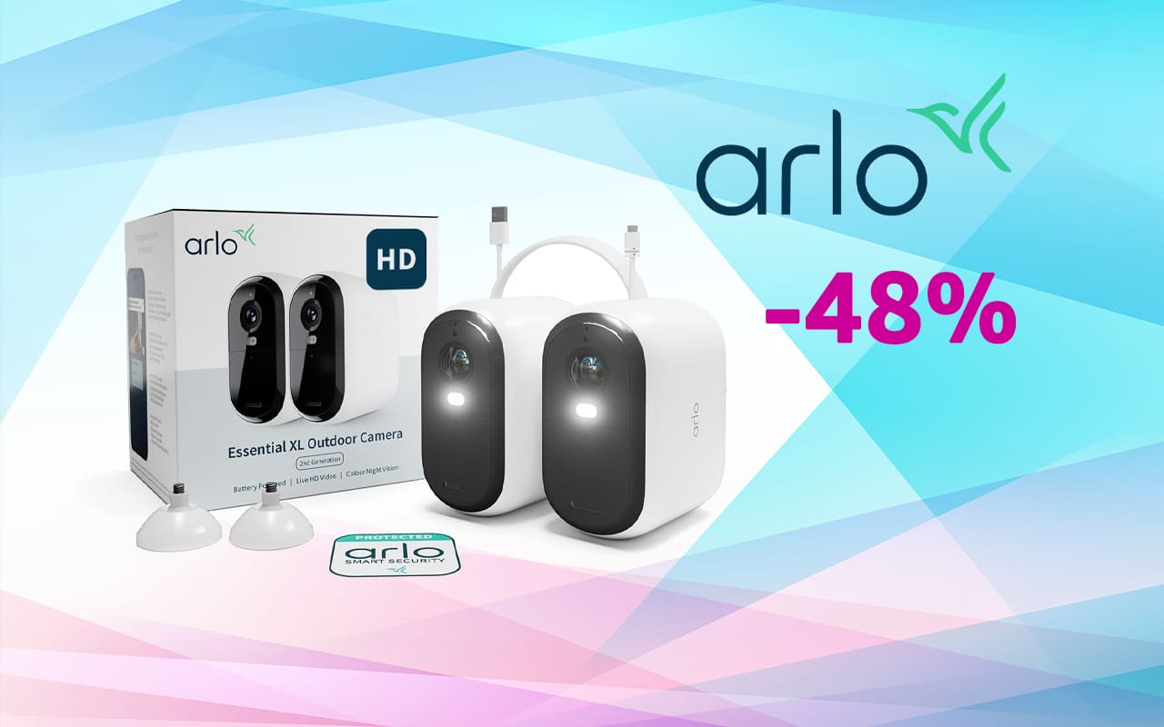 Une belle offre à saisir avant la fin du week end sur les caméras de surveillance Arlo