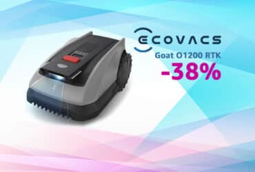 Le robot tondeuse ECOVACS Goat O1200 RTK est en grosse promo sur Amazon