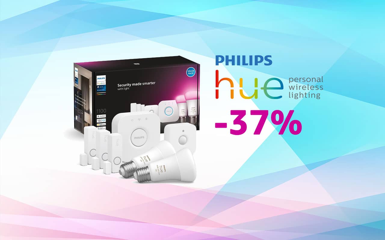 Découvrez le pack Philips Hue Secure à -37% sur Amazon cette semaine