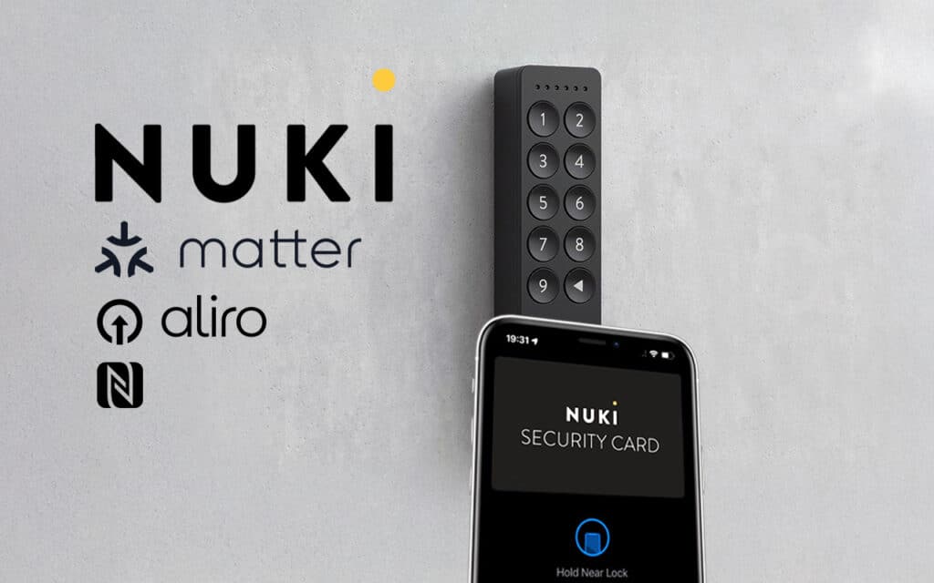 Fini les codes et empreintes, place au NFC avec le nouveau Nuki Keypad
