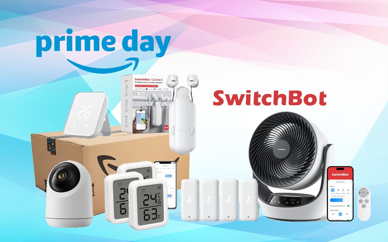 Offres exceptionnelles à saisir sur la domotique SwitchBot pendant Prime Day
